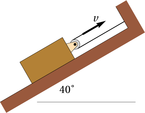 Incline, block and pulley