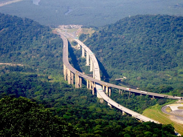 A highway through the Amazon