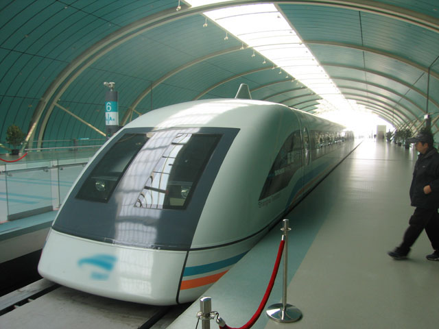 Comboio maglev em Xangai
